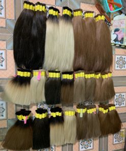 Russian Colored Hair Blonde Best Quality 100% Virgin Hair