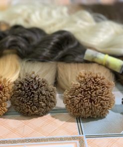 Alternative view of Keratin Tip Hair Extension With Beautiful Color And Wholesale Price