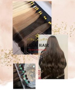 Bulk Hair Extensions Combo 19 Bulk wavy color hair
