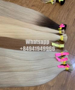 Bulk Hair Straight Double Drawn and Beautiful Color 10