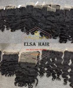 Wavy weft hair extension