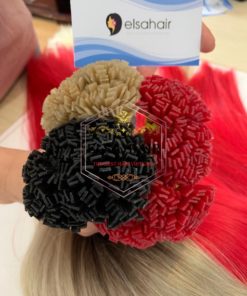 Flat tip hair extension