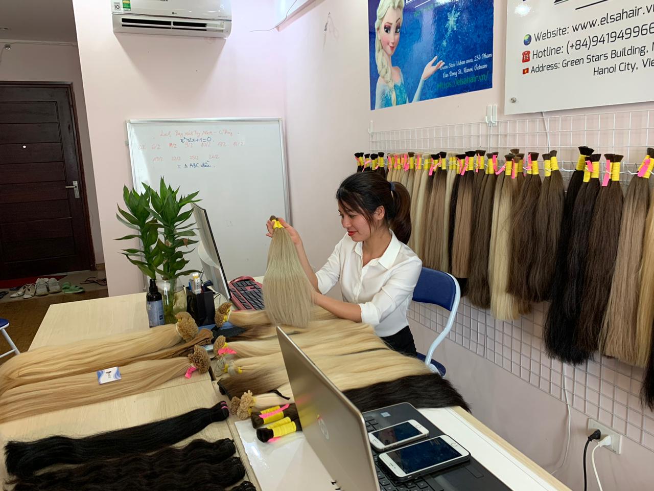 Công ty sản xuất tóc nối xuất khẩu Elsahair - Elsahair Việt Nam 165