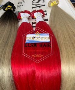 Flat tip hair extension