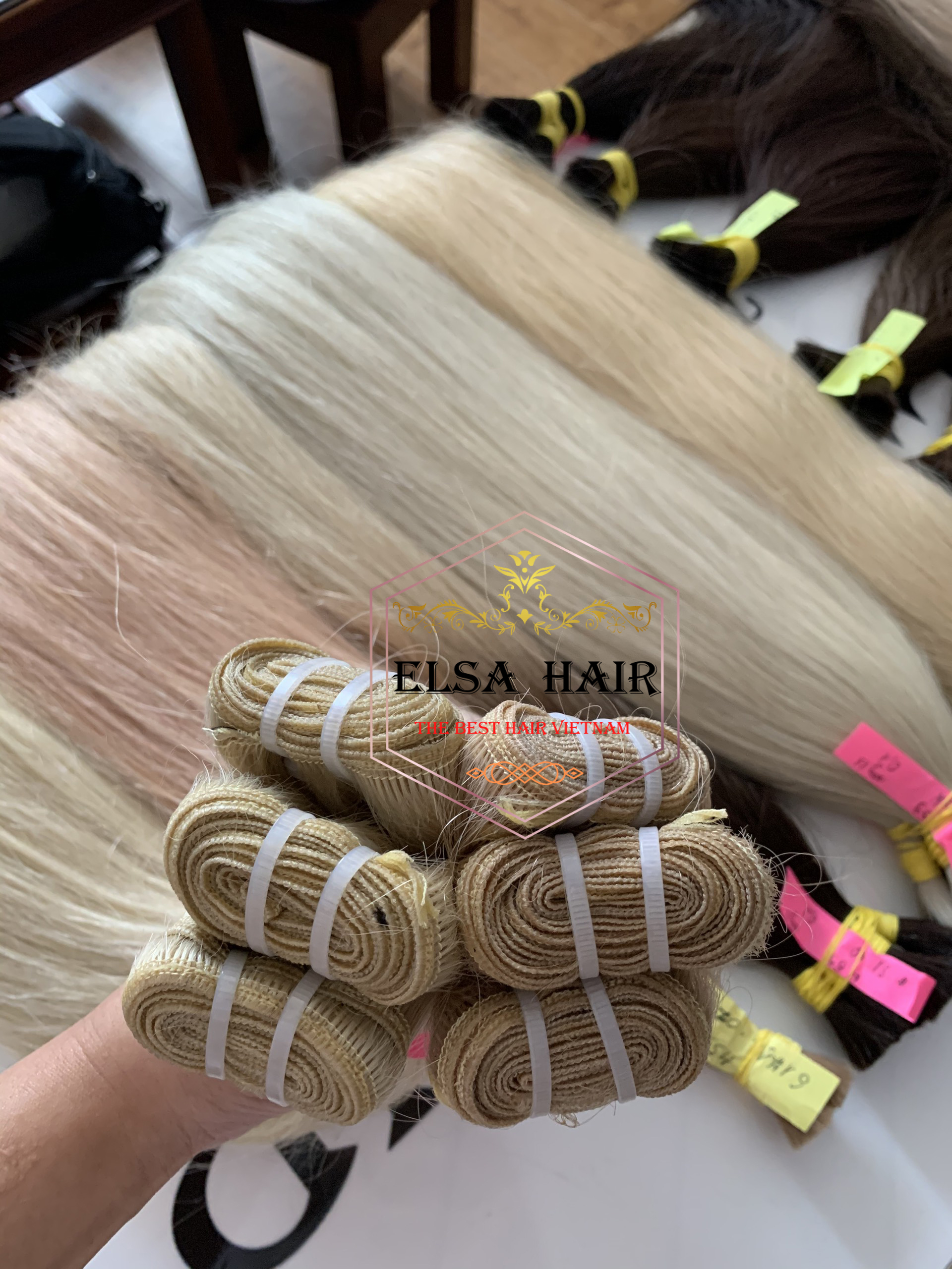Professional Weft Hair Extensions ELSA HAIR 6 weft hair, elsa hair, hair extension