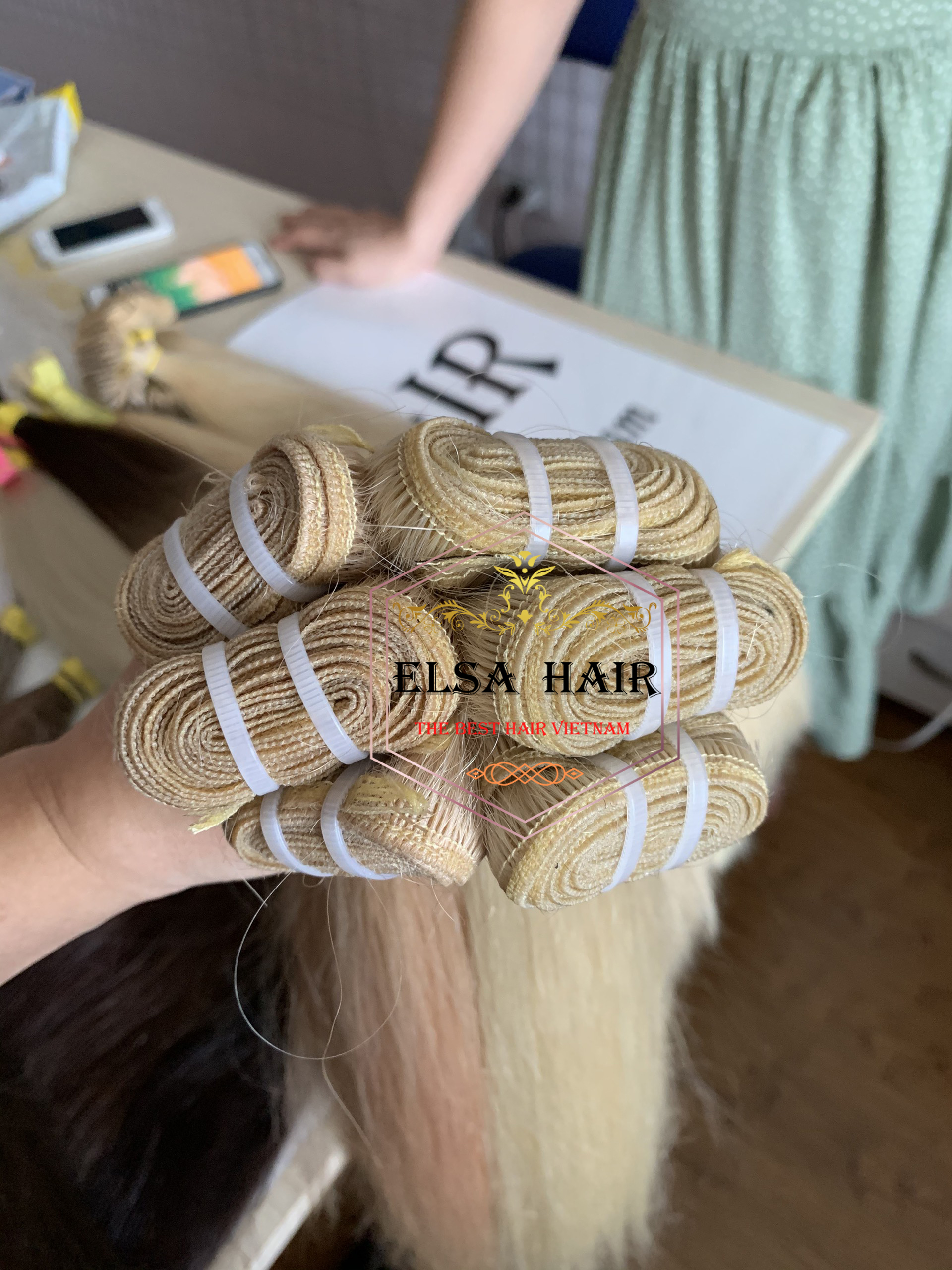 Professional Weft Hair Extensions ELSA HAIR 5 Professional Weft Hair Extensions ELSA HAIR - Image 5