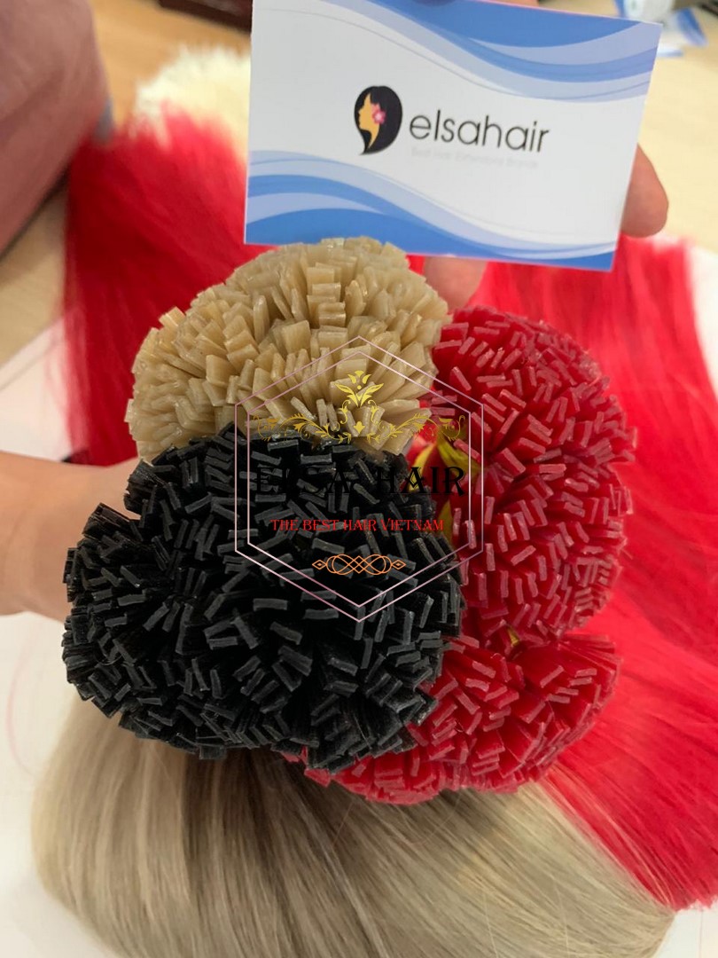 Pre-Bonded U Tip Hair Extensions Europe Quality 3 Flat tip hair extension