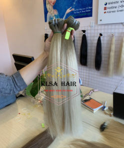 Weft hair extension