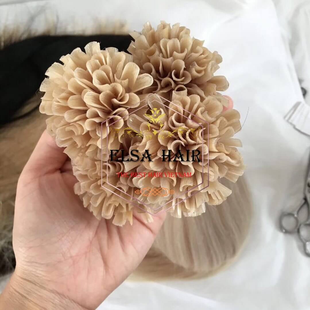 Flat Tip, U Tip Hair Extension Piano beautiful color 4 Keratin hair extension, U tip, I tip, Flat tip