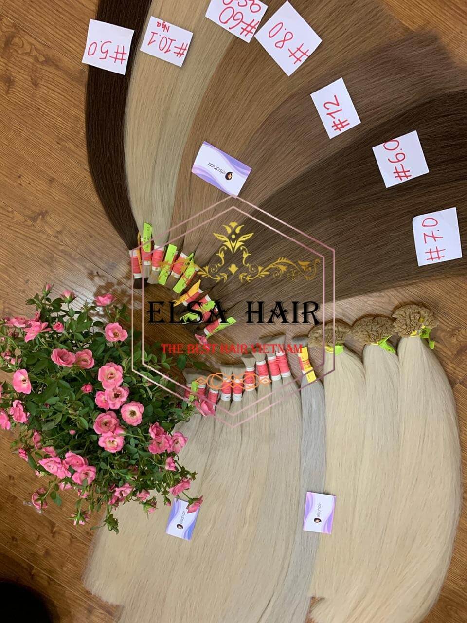 Bulk Hair Straight 3 elsa hair, hair extension