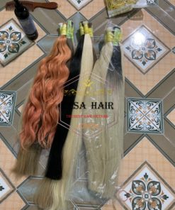 Bulk hair wavy highest quality and beautiful color full ends