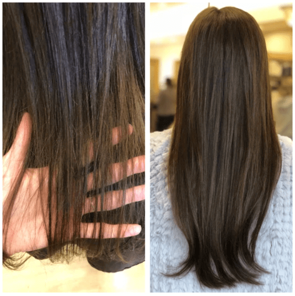 How to use clips in hair extensions properly 19