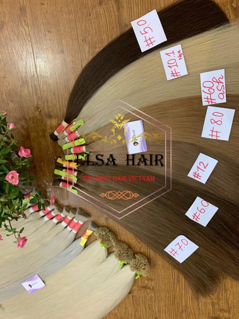 BULK HAIR WITH FLOWER NEW STYLE NEW HAIR 9