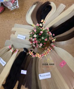 The best of product Double Drawn hair from 8"-40"