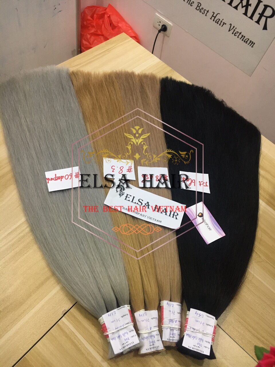 60 deep ash Bulk Hair Extensions Best Selling at ELsa Hair 7 60 deep ash Bulk Hair Extensions Best Selling at ELsa Hair - Image 7