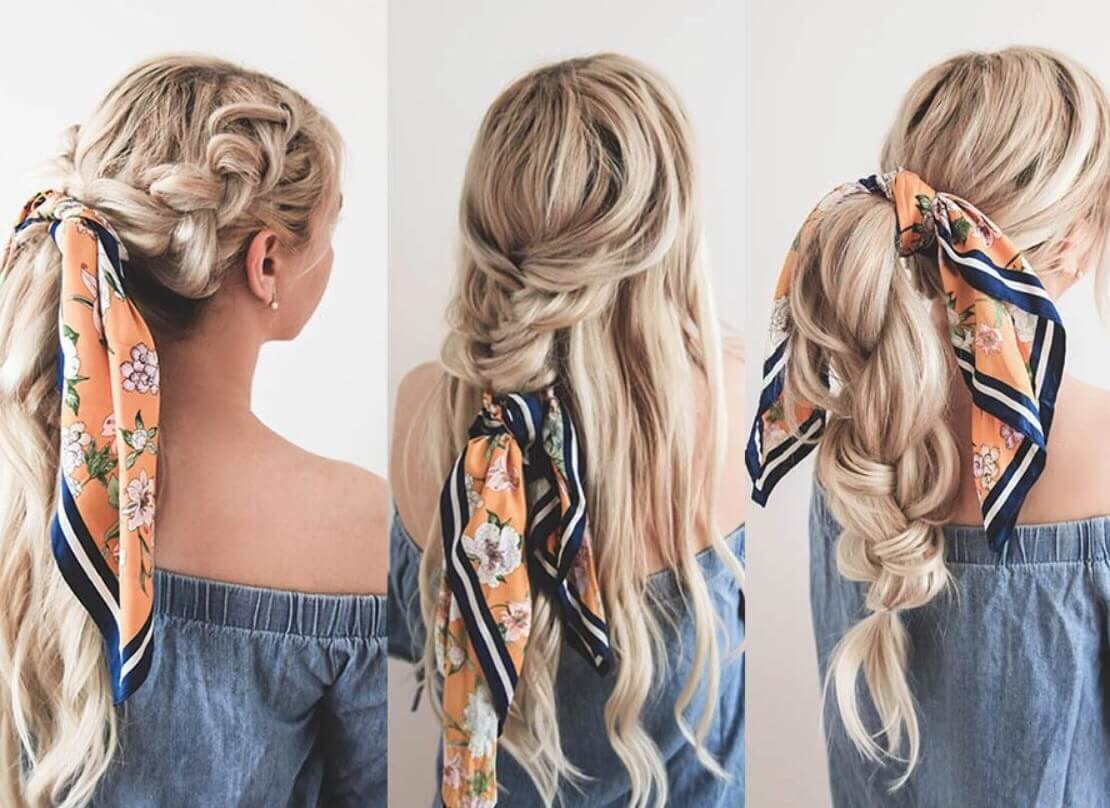 Summer Hairstyles With Headscarves 5