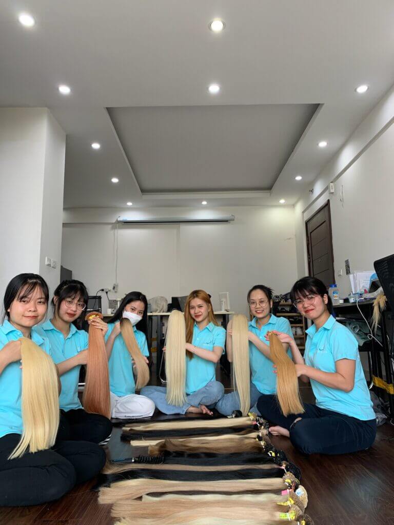Vietnam Hair Extensions - Bulk Hair🎖️ ElsaHair Company 27