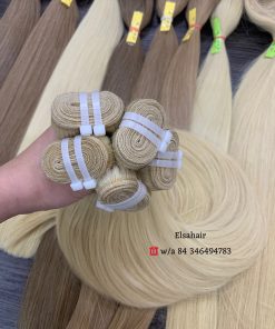 Blonde- Weft hair