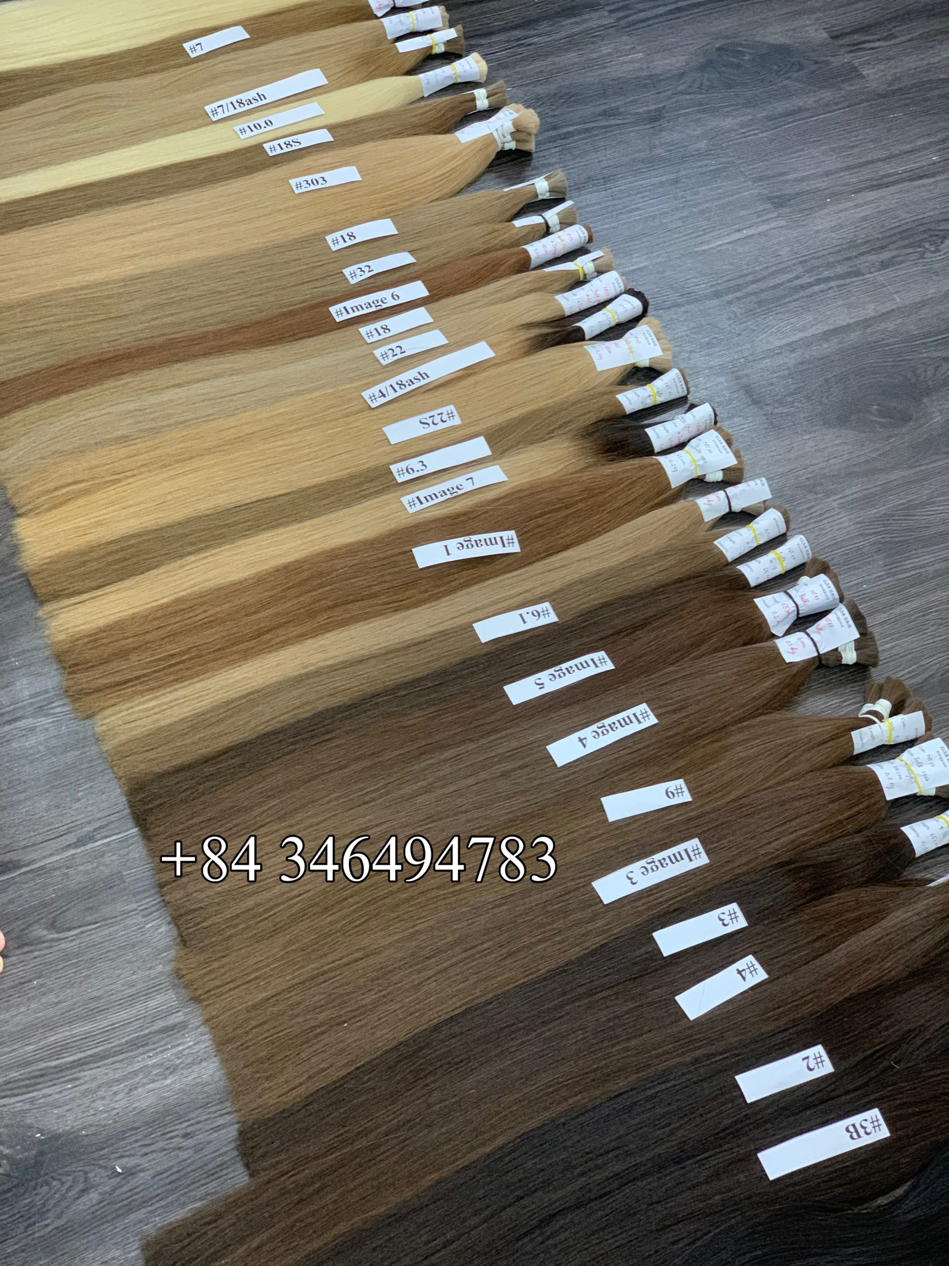 BULK HAIR- VARIETY OF COLOR 1 BULK HAIR- VARIETY OF COLOR