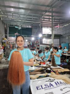 Vietnam Hair Extensions - Bulk Hair🎖️ ElsaHair Company 60