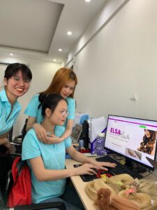 Vietnam Hair Extensions - Bulk Hair🎖️ ElsaHair Company 92