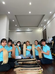 Vietnam Hair Extensions - Bulk Hair🎖️ ElsaHair Company 98