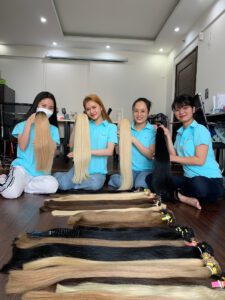 Vietnam Hair Extensions - Bulk Hair🎖️ ElsaHair Company 100