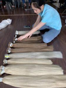 Vietnam Hair Extensions - Bulk Hair🎖️ ElsaHair Company 108
