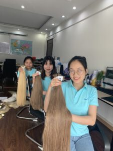 Vietnam Hair Extensions - Bulk Hair🎖️ ElsaHair Company 110