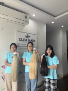Vietnam Hair Extensions - Bulk Hair🎖️ ElsaHair Company 114