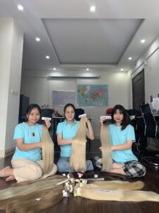 Vietnam Hair Extensions - Bulk Hair🎖️ ElsaHair Company 116