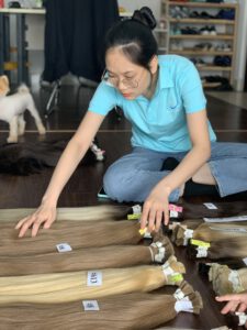 Vietnam Hair Extensions - Bulk Hair🎖️ ElsaHair Company 124