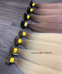 An Ombre Color of Keratin Hair