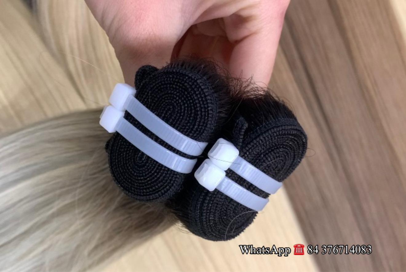 Weft Hair - Jet Black Color 1 Weft Hair - Jet Black Color