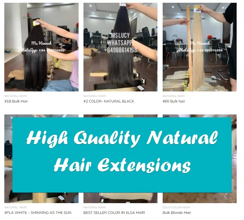 High Quality Natural Hair Extensions