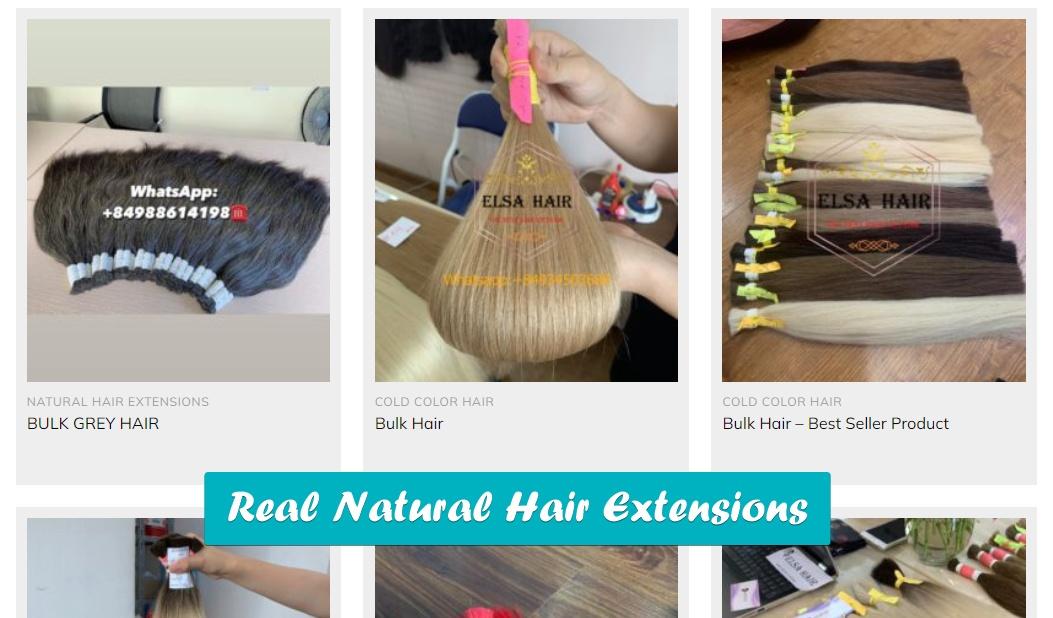  Real Natural Hair Extensions