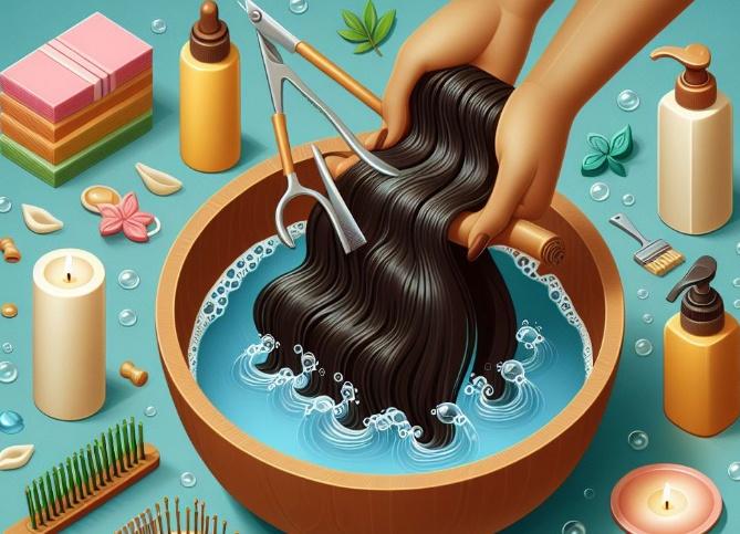 Wash Natural Hair Extensions Properly to Maintain Quality